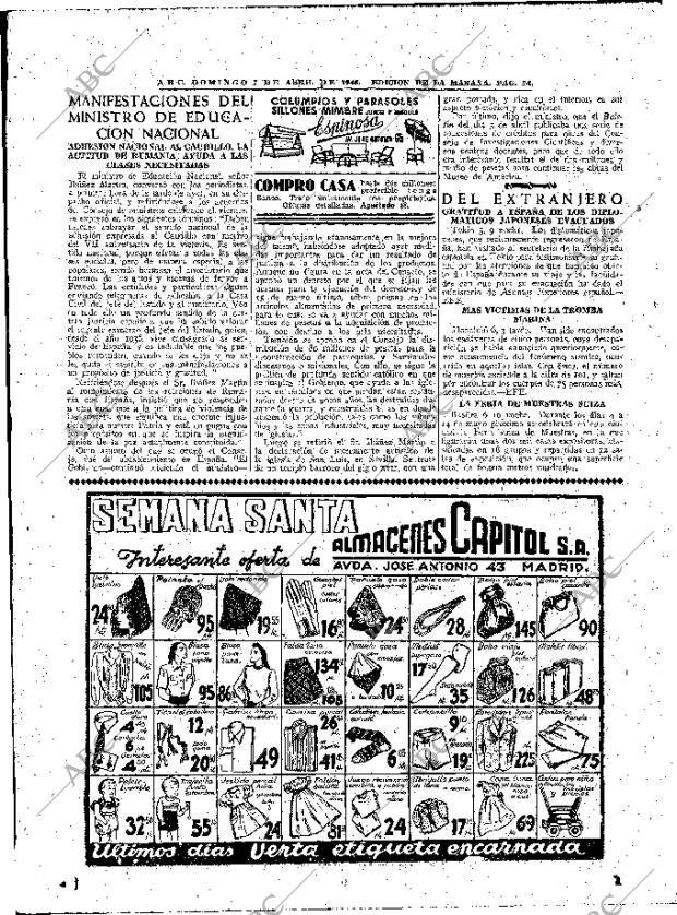 ABC MADRID 07-04-1946 página 24