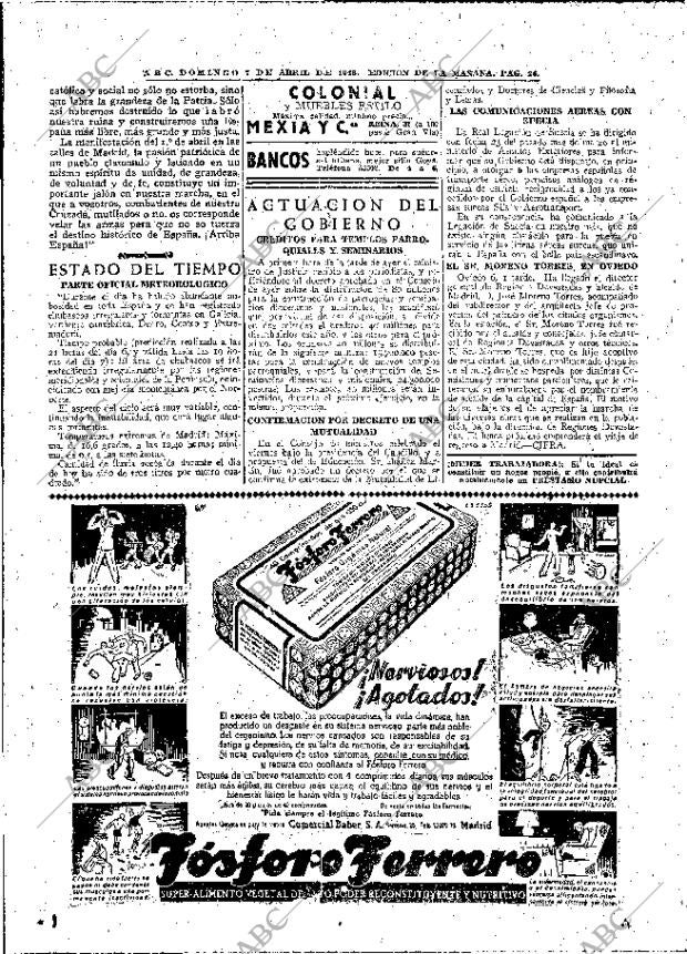 ABC MADRID 07-04-1946 página 26