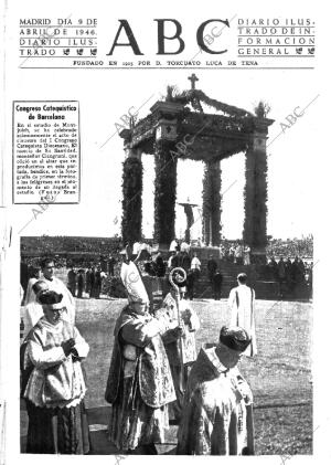 ABC MADRID 09-04-1946 página 1