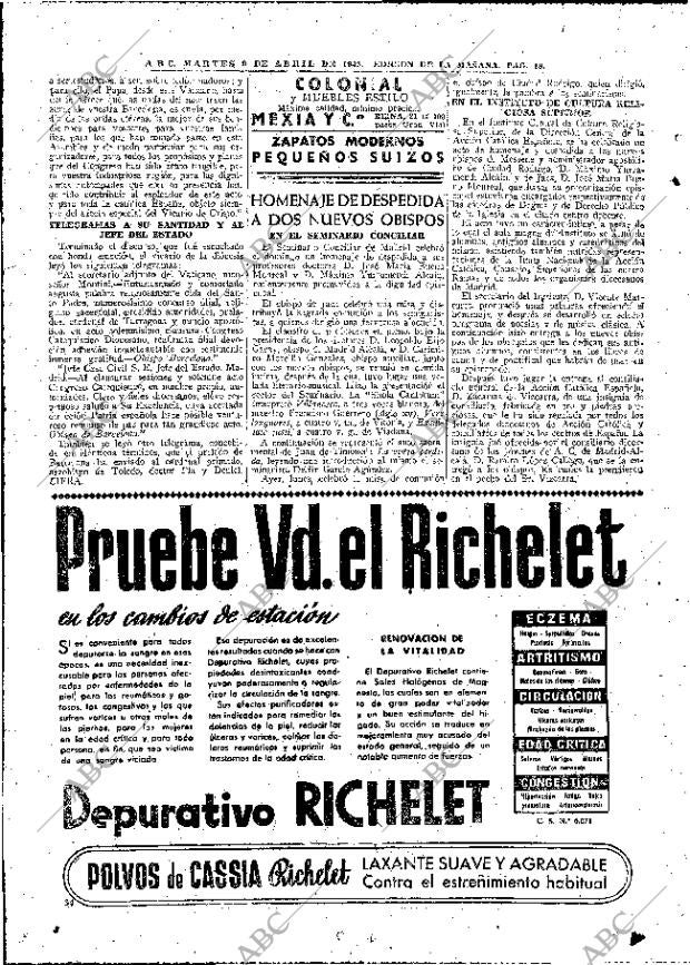 ABC MADRID 09-04-1946 página 18