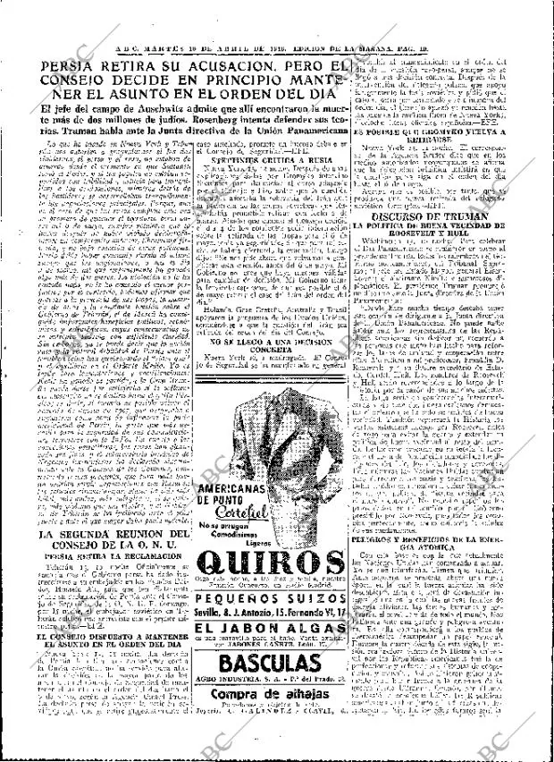 ABC MADRID 16-04-1946 página 19