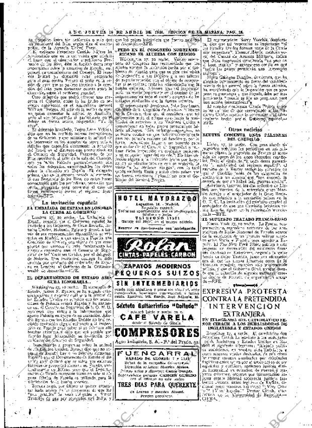 ABC MADRID 18-04-1946 página 18