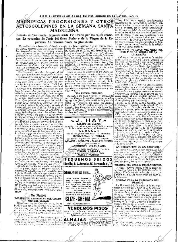 ABC MADRID 18-04-1946 página 19