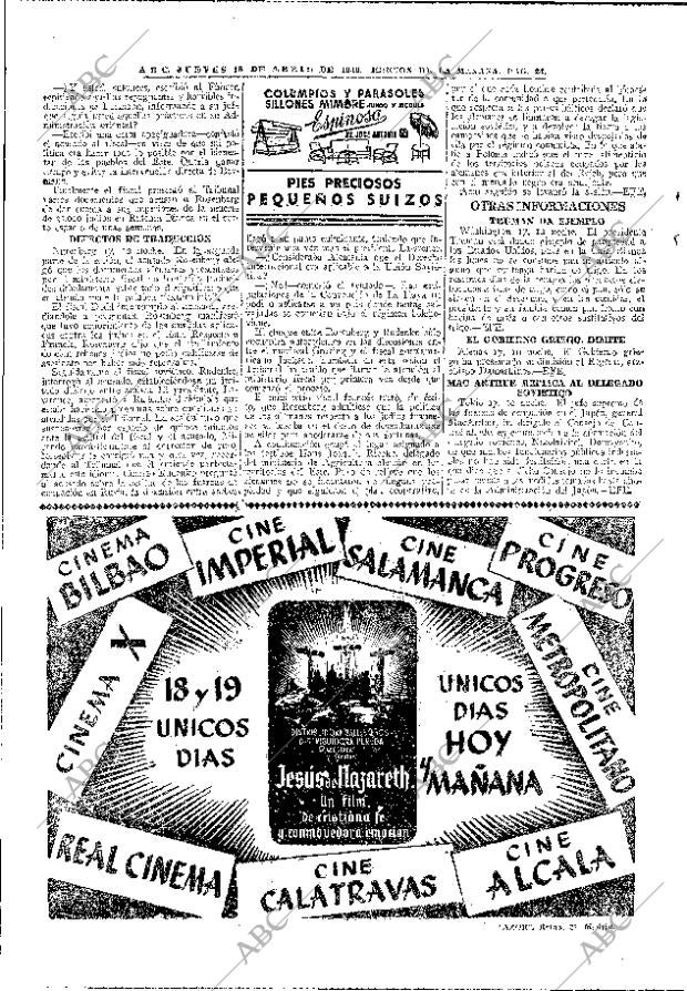 ABC MADRID 18-04-1946 página 24