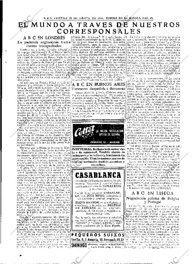ABC MADRID 18-04-1946 página 25