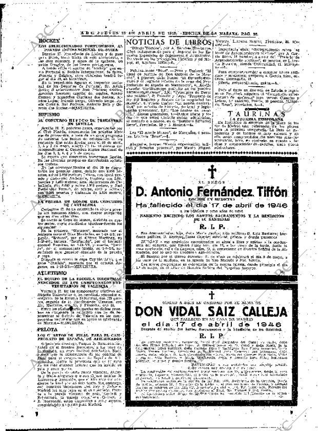 ABC MADRID 18-04-1946 página 32