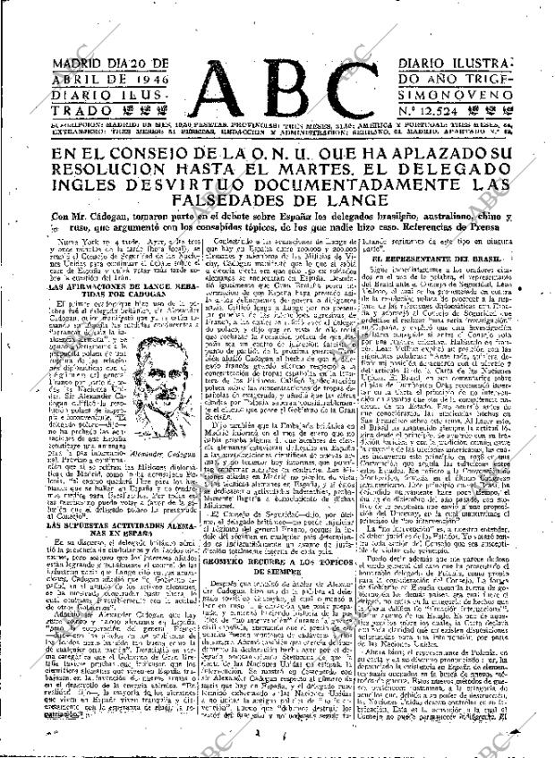 ABC MADRID 20-04-1946 página 39