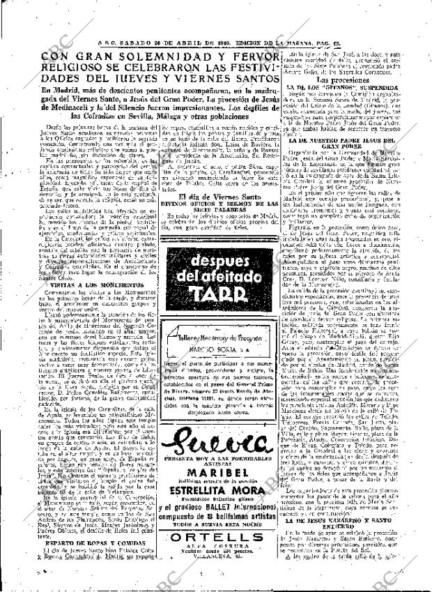 ABC MADRID 20-04-1946 página 43