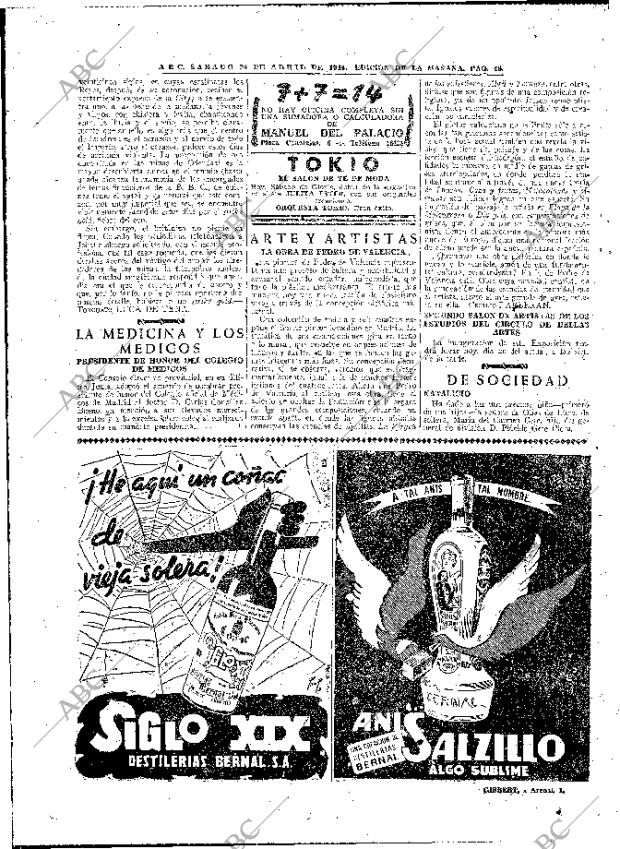 ABC MADRID 20-04-1946 página 48