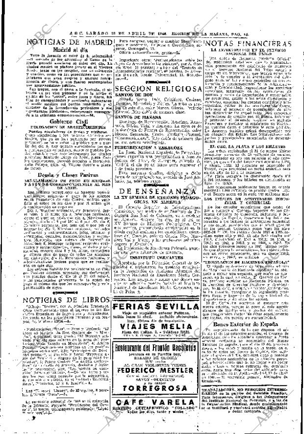 ABC MADRID 20-04-1946 página 51