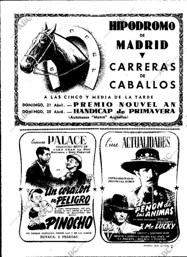 ABC MADRID 21-04-1946 página 20