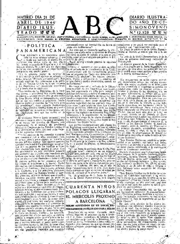 ABC MADRID 21-04-1946 página 23