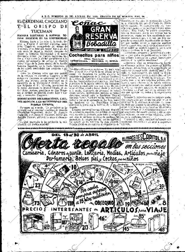 ABC MADRID 21-04-1946 página 24