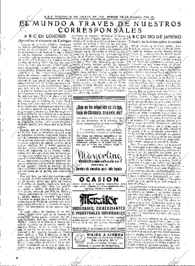 ABC MADRID 21-04-1946 página 27