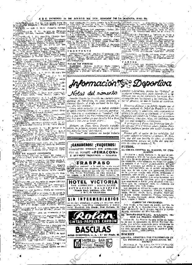 ABC MADRID 21-04-1946 página 39
