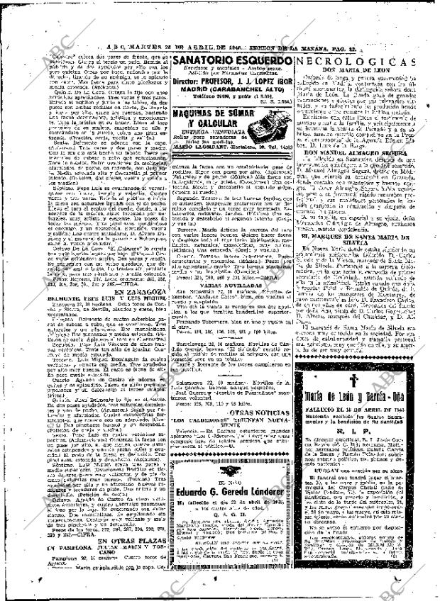 ABC MADRID 23-04-1946 página 32