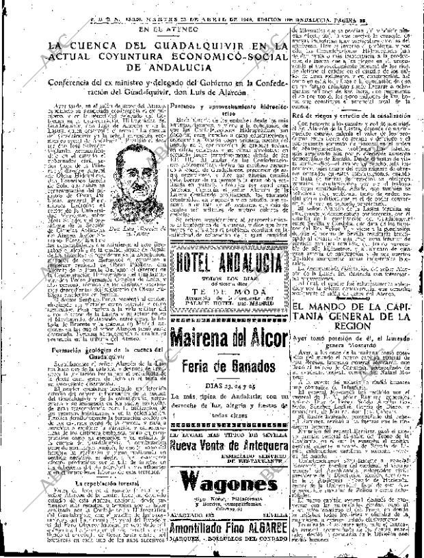 ABC SEVILLA 23-04-1946 página 21