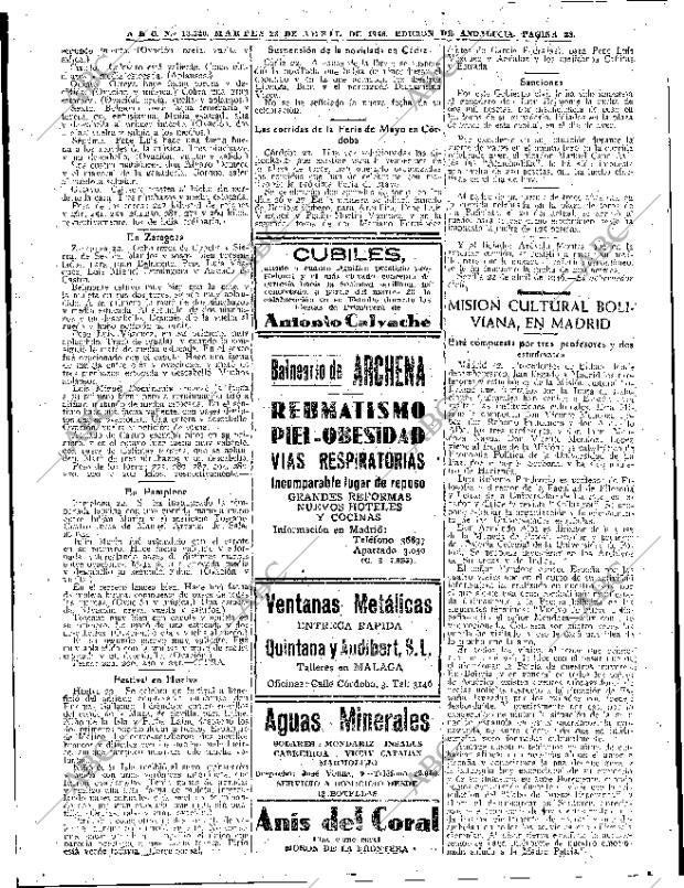 ABC SEVILLA 23-04-1946 página 26