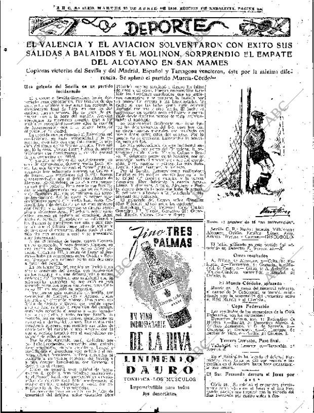 ABC SEVILLA 23-04-1946 página 27
