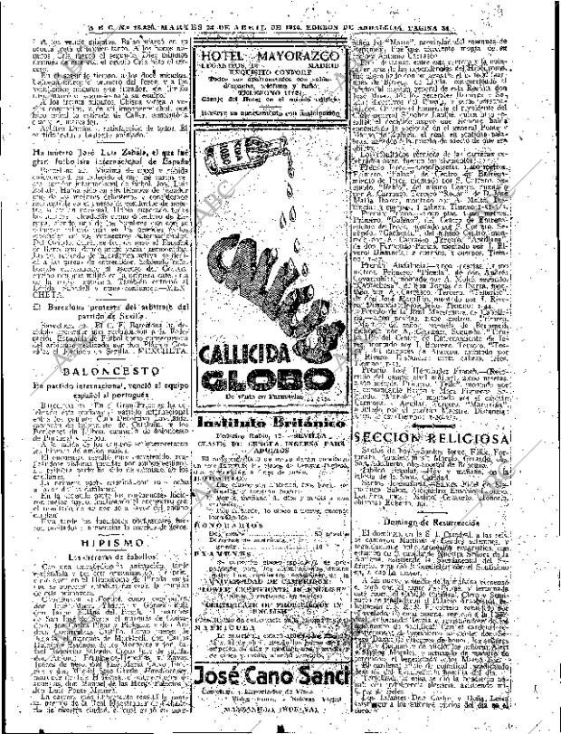 ABC SEVILLA 23-04-1946 página 29
