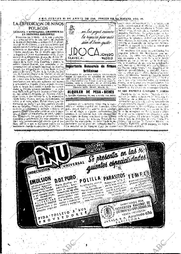 ABC MADRID 25-04-1946 página 10