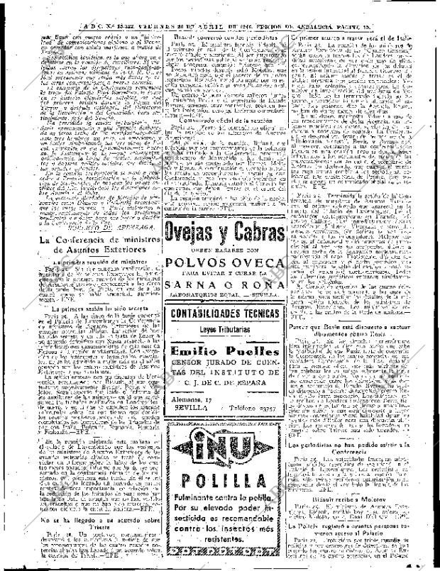 ABC SEVILLA 26-04-1946 página 10