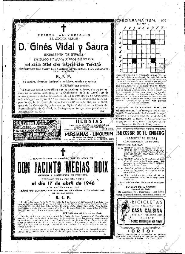 ABC MADRID 27-04-1946 página 23