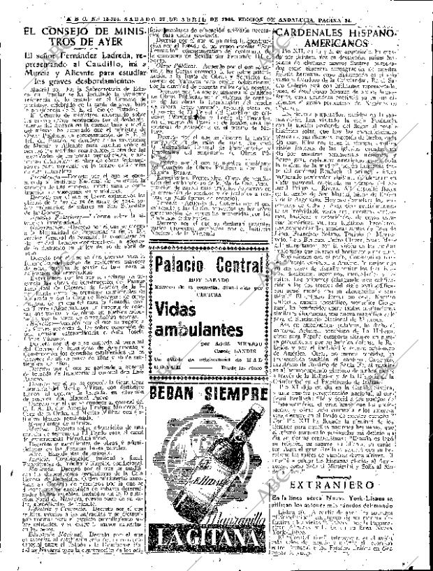 ABC SEVILLA 27-04-1946 página 24
