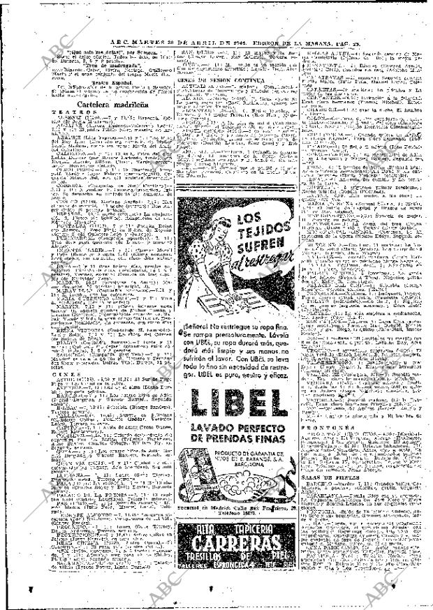 ABC MADRID 30-04-1946 página 26