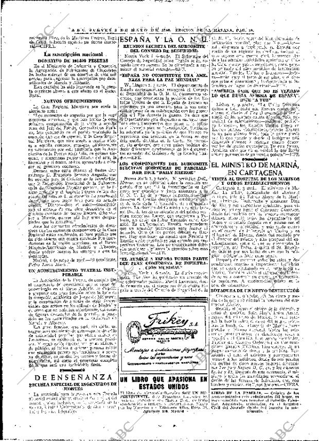 ABC MADRID 02-05-1946 página 18
