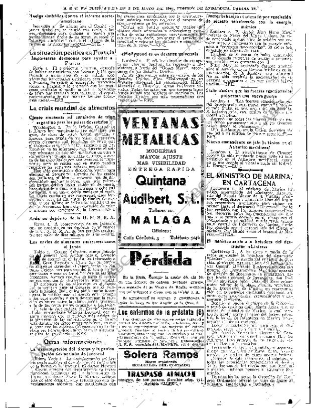 ABC SEVILLA 02-05-1946 página 12