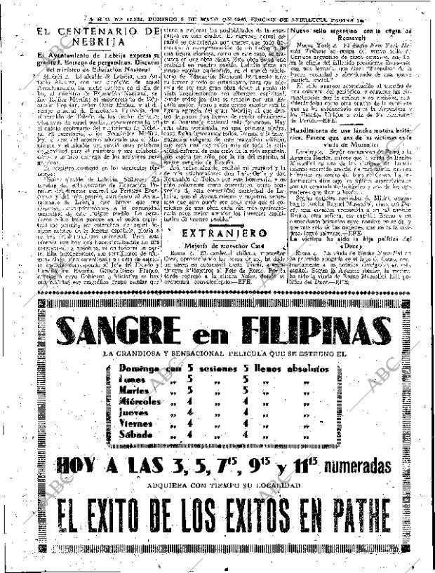 ABC SEVILLA 05-05-1946 página 16