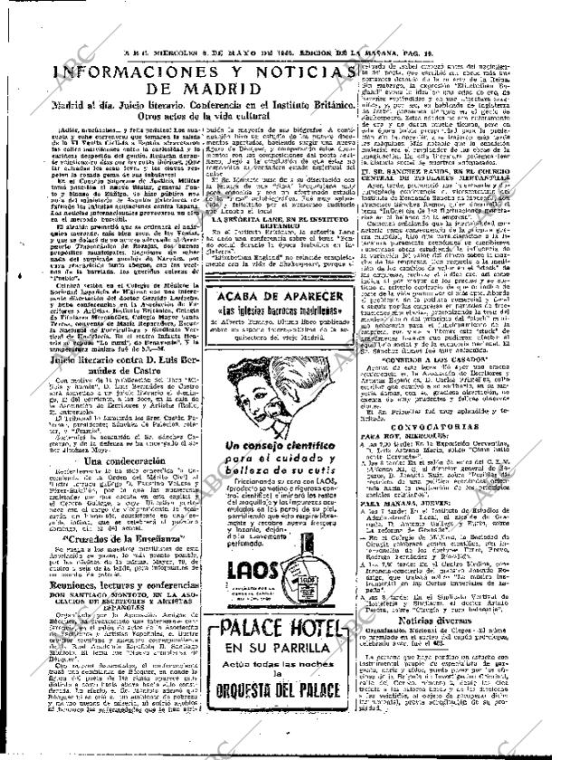 ABC MADRID 08-05-1946 página 19