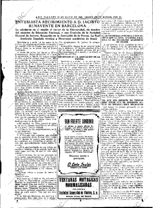 ABC MADRID 10-05-1946 página 21