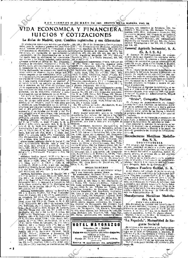 ABC MADRID 10-05-1946 página 24
