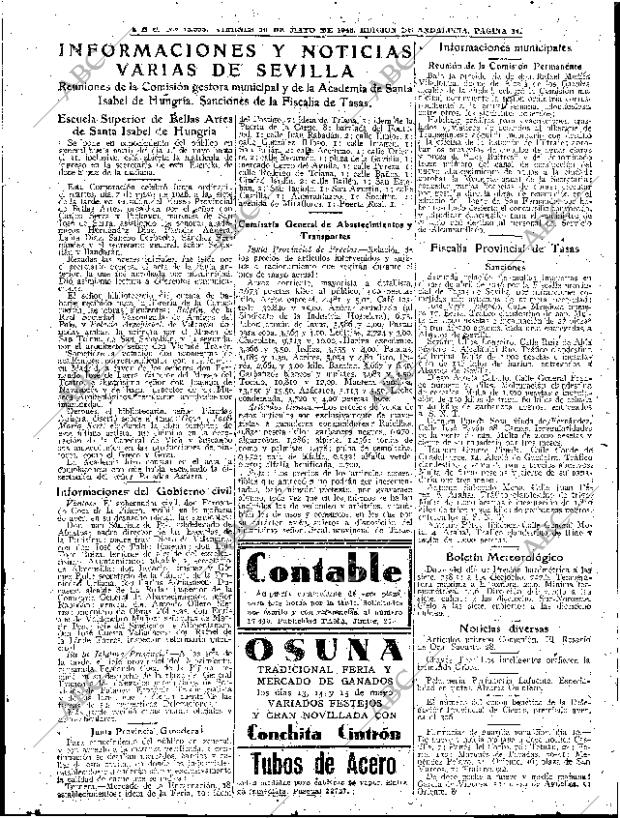 ABC SEVILLA 10-05-1946 página 17