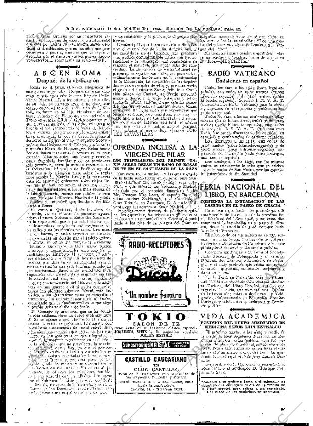 ABC MADRID 11-05-1946 página 12