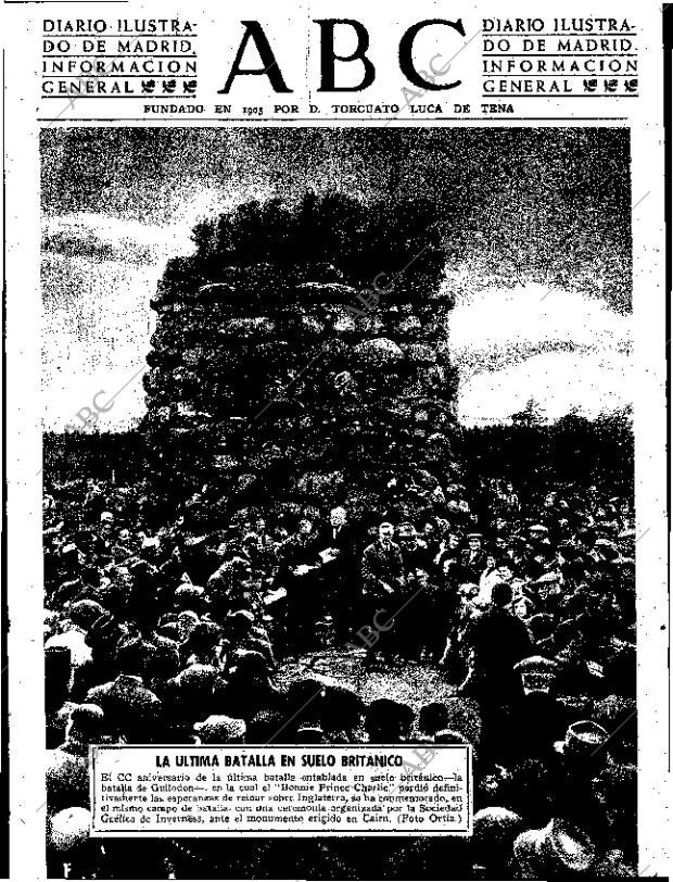 ABC SEVILLA 11-05-1946 página 1