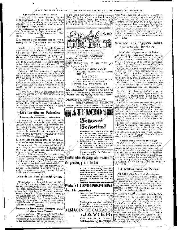 ABC SEVILLA 11-05-1946 página 10