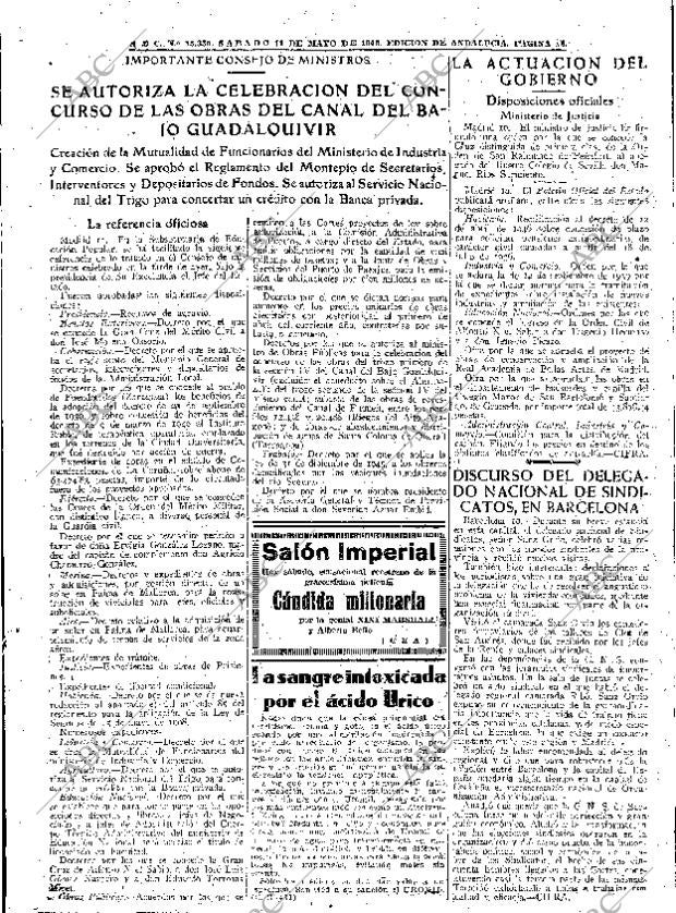 ABC SEVILLA 11-05-1946 página 13