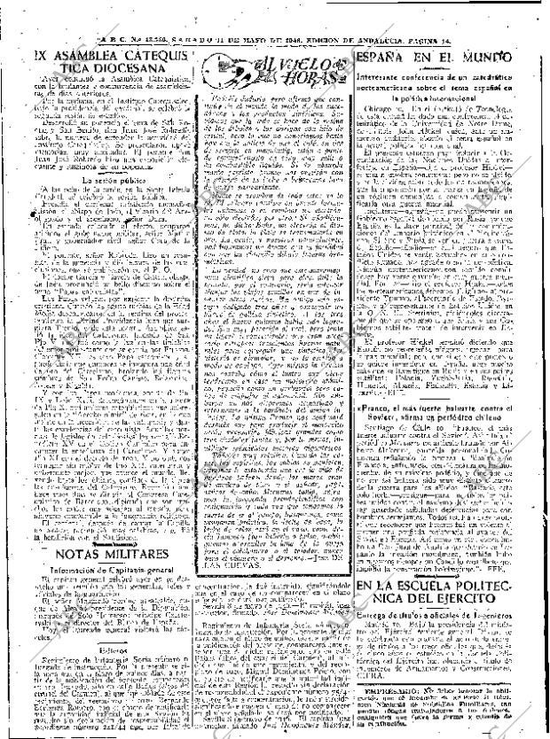 ABC SEVILLA 11-05-1946 página 14