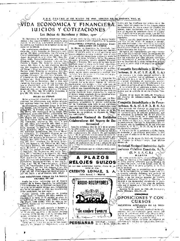 ABC MADRID 16-05-1946 página 18