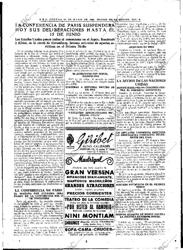 ABC MADRID 16-05-1946 página 9