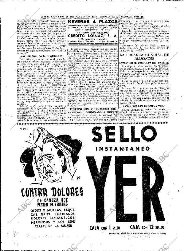 ABC MADRID 18-05-1946 página 12