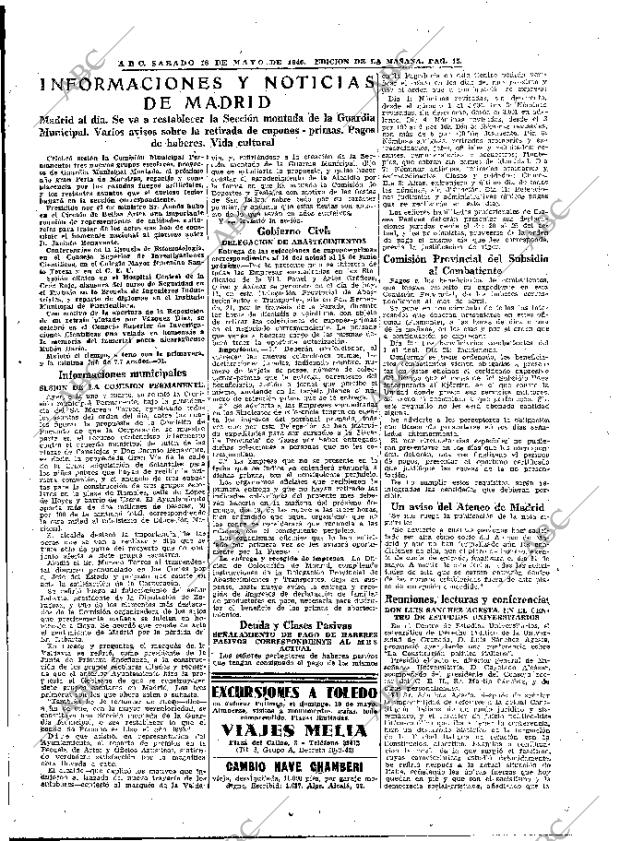 ABC MADRID 18-05-1946 página 15