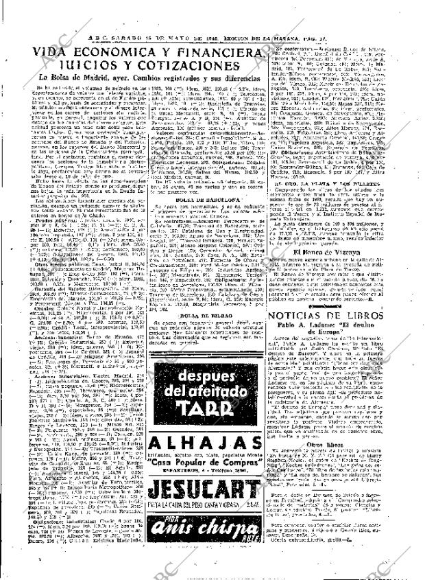 ABC MADRID 18-05-1946 página 17