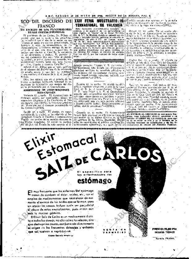 ABC MADRID 18-05-1946 página 8