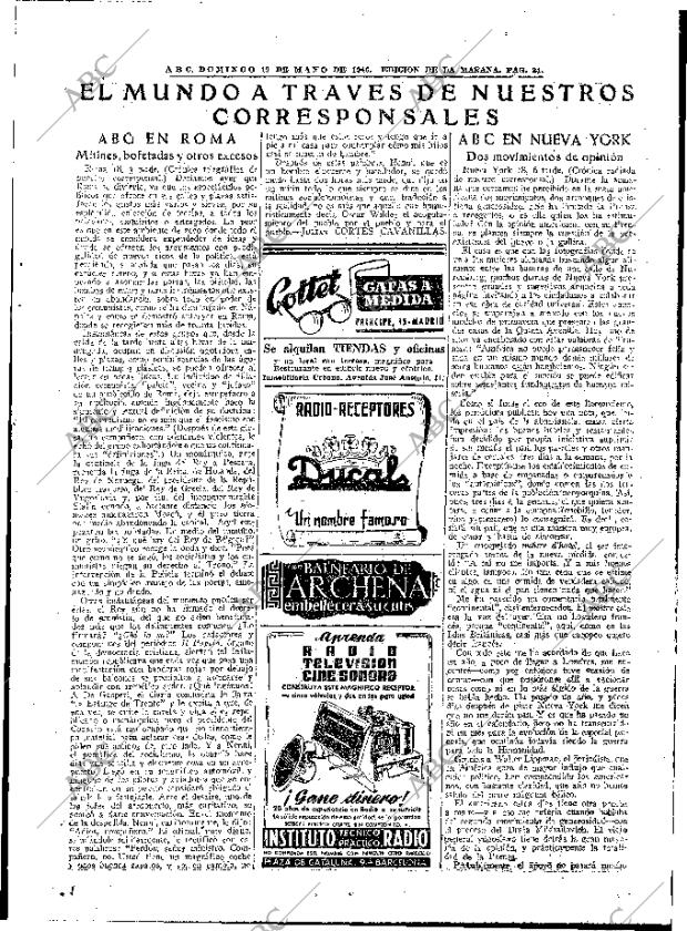 ABC MADRID 19-05-1946 página 31