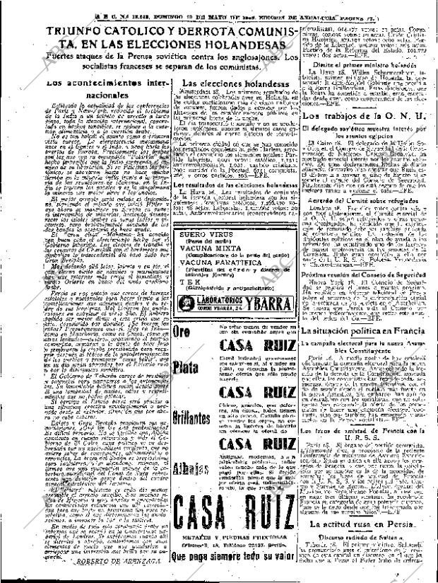 ABC SEVILLA 19-05-1946 página 17