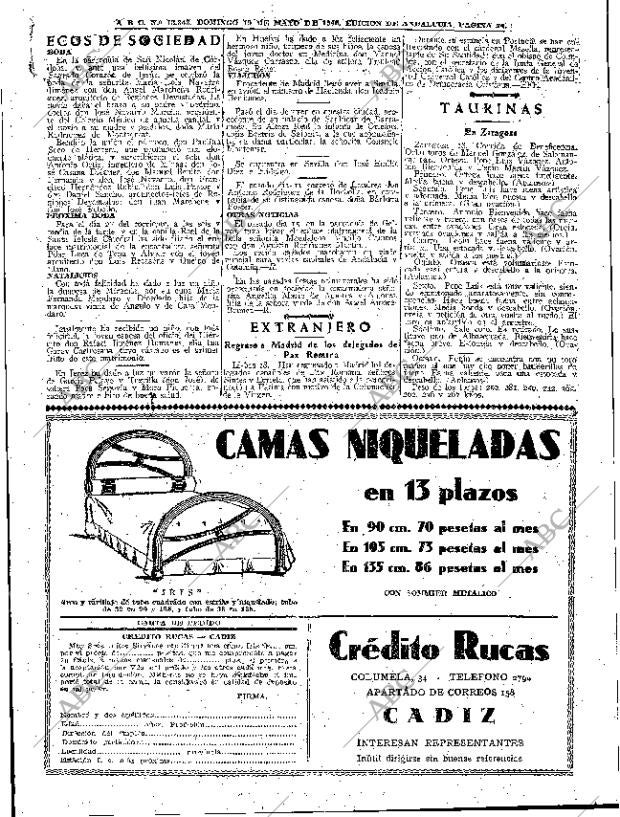 ABC SEVILLA 19-05-1946 página 24